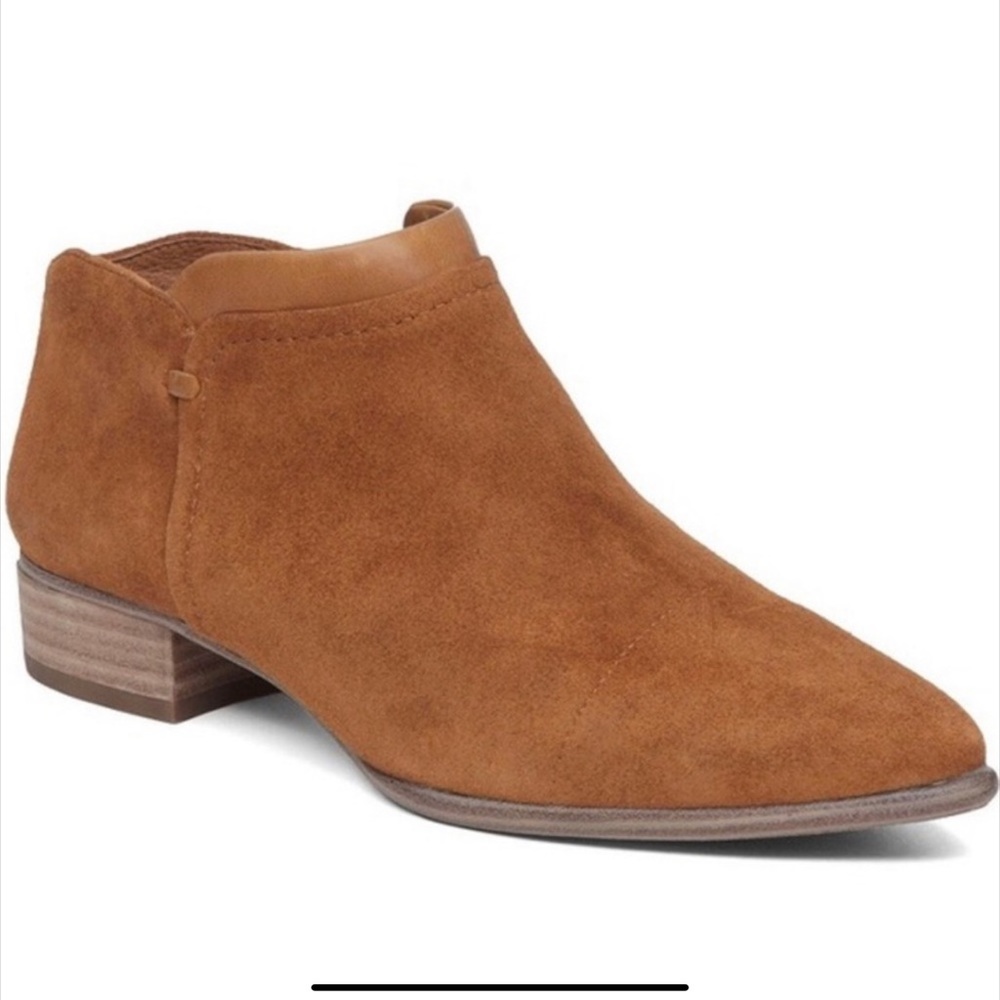 Vince Camuto Jody Suede Ankle Pointed Toe Booties